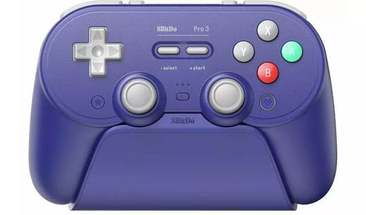8BitDo Pro 3 Switch 2 & PC Wireless Controller - Purple