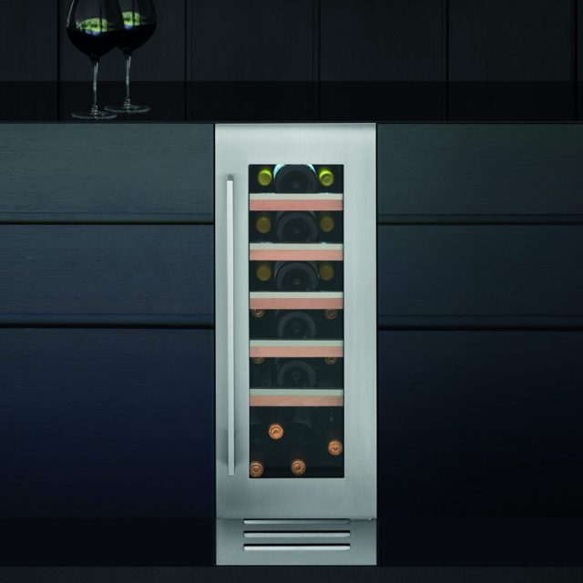 Caple 30cm Sense Premium Undercounter Wine Cooler WI3150 Stainless Steel