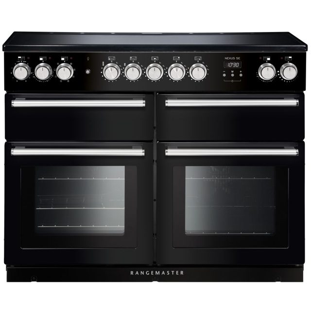 Rangemaster Nexus SE 110cm Induction Range Cooker 118240 NEXSE110EIBL/C Black