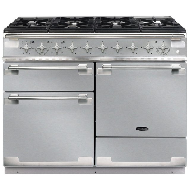 Rangemaster Elise 110cm Dual Fuel Range Cooker 94220 ELS110DFFSS/ Stainless Steel