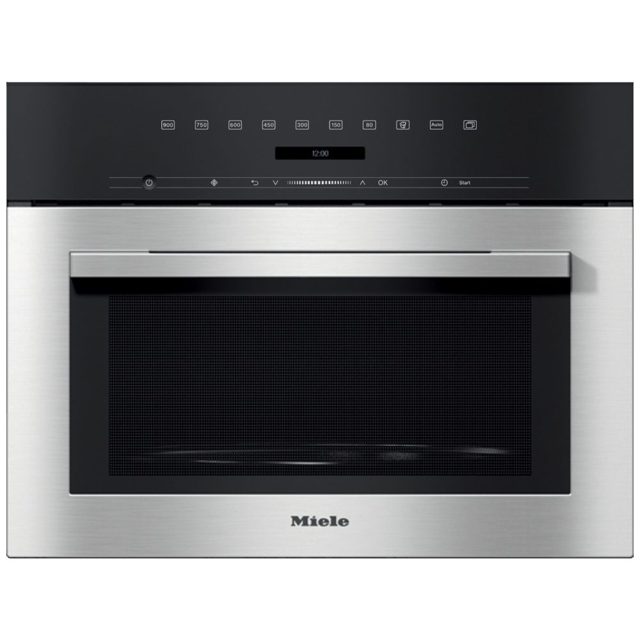 Miele ContourLine Built In Microwave M7140TC Stainless Steel