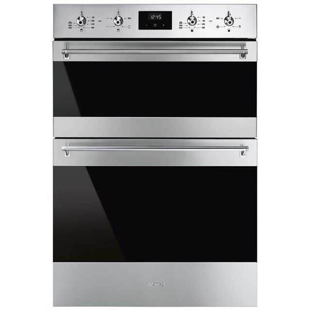 Smeg Classic Built In Double Oven DOSF6300X Stainless Steel