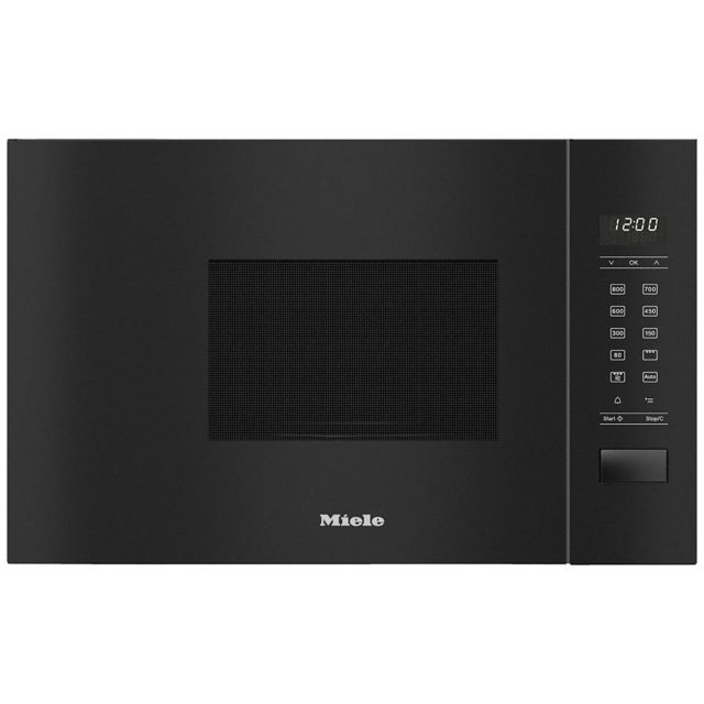 Miele Built In Microwave & Grill For Wall Unit M2234SC Black