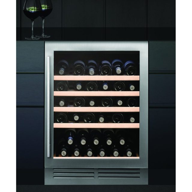 Caple 60cm Undercounter Wine Cooler WI6142 Stainless Steel
