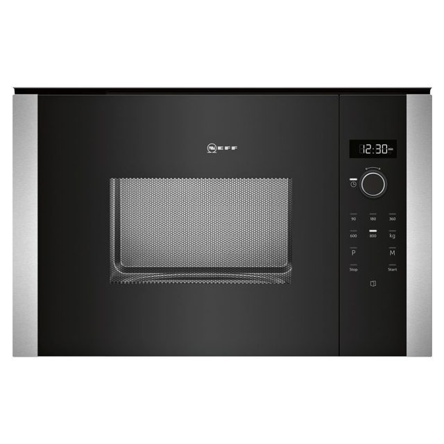 Neff N50 Built In Microwave For Wall Unit HLAWD23N0B Stainless Steel