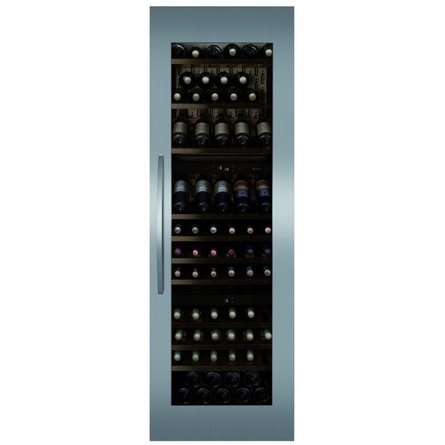Caple 179cm Integrated In Column Triple Zone Wine Cooler WC1792 Stainless Steel
