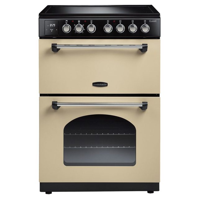 Rangemaster Classic 60cm Freestanding Ceramic Cooker CLA60ECCR/C Cream