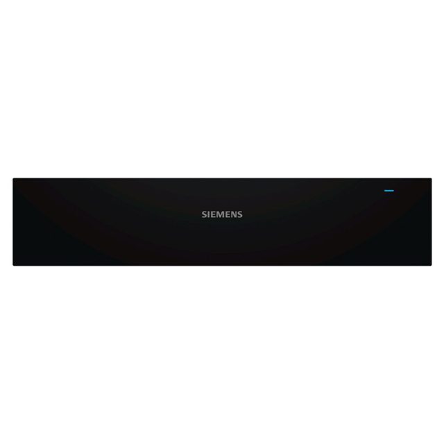 Siemens IQ-500 14cm Push Pull Warming Drawer BI510CNR0B Black