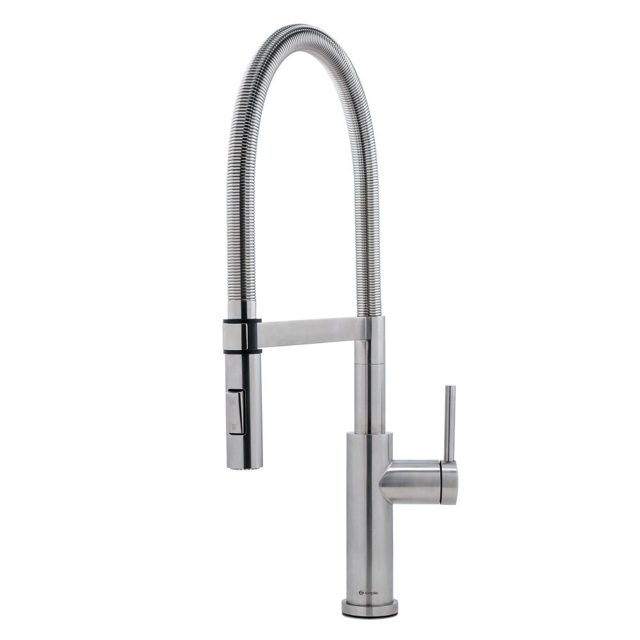 Caple Navitis Single Lever Pull-Out Spray Tap NAV/SS Stainless Steel