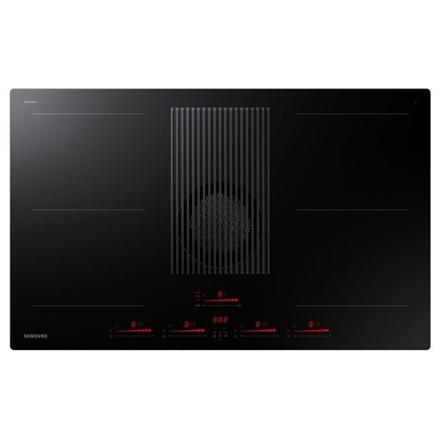 Samsung 83cm Infinite Line CombiHob Air Venting Flex Induction Hob For Recirculation NZ84T9747VK/UR Black