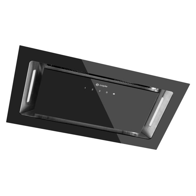 Caple 52cm Canopy Hood BU525BK Black