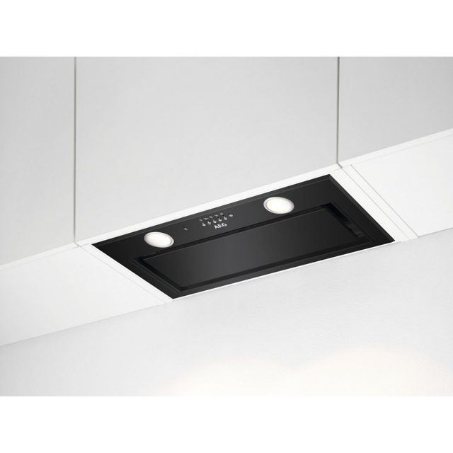 AEG 54cm Series 6000 Hob2Hood Canopy Hood DGE5661HB Black