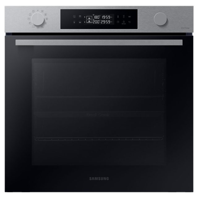 Samsung Series 4 Pyrolytic Dual Cook Multifunction Single Oven NV7B4430ZAS Stainless Steel