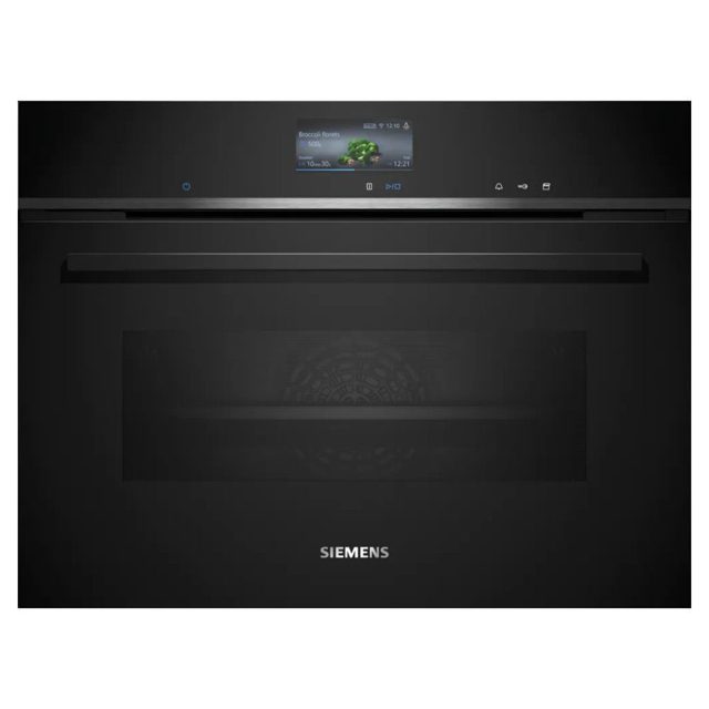 Siemens IQ-700 Compact Multifunction Steam Oven CS736G1B1 Black