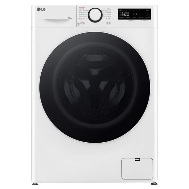 LG Series 4 AI Direct Drive 13kg Washing Machine F4Y513WWLN1 White