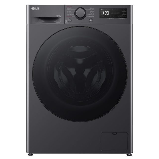 LG Series 4 AI Direct Drive 10kg Washer Dryer FWY606GBLN1 Slate Grey