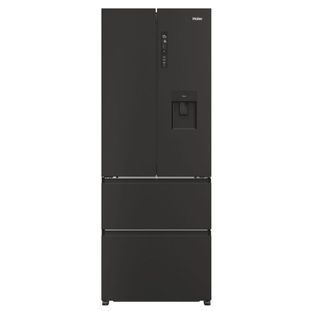 Haier Series 5 70cm Frost Free Fridge Freezer HFR5719EWPB Black