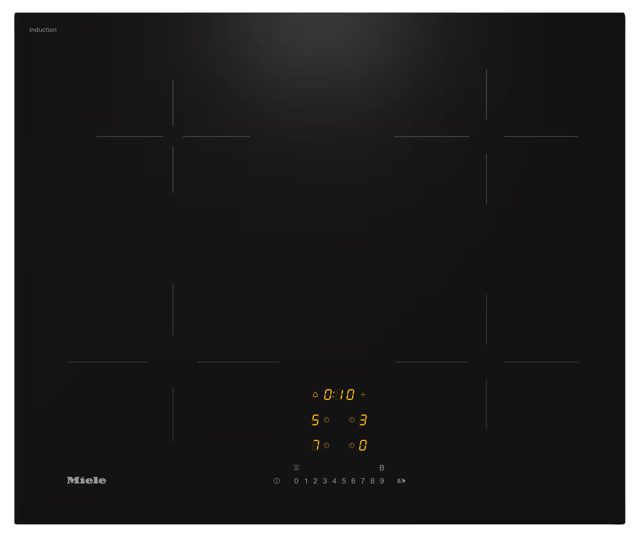 Miele 62cm 4 Zone Induction Hob KM7361FL Black