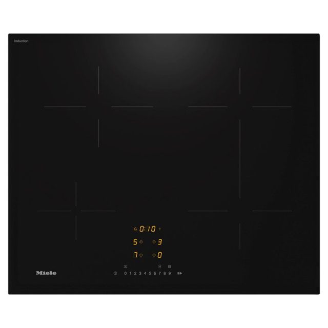 Miele 62cm 4 Zone Induction Hob KM7363FL Black