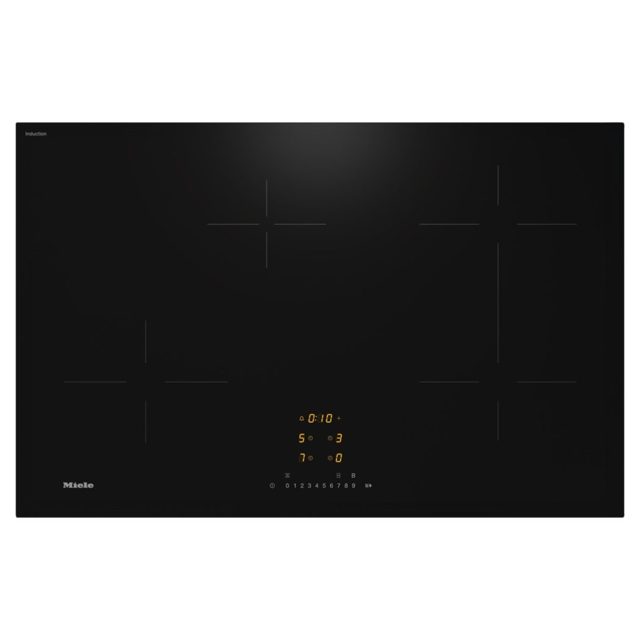 Miele 80cm 4 Zone Induction Hob KM7373FL Black