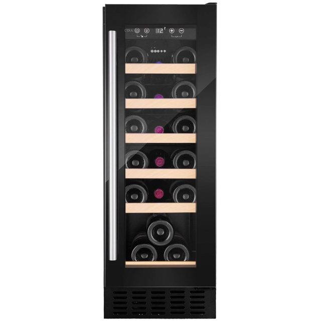 CDA 30cm Undercounter Wine Cooler CFWC304BL Black