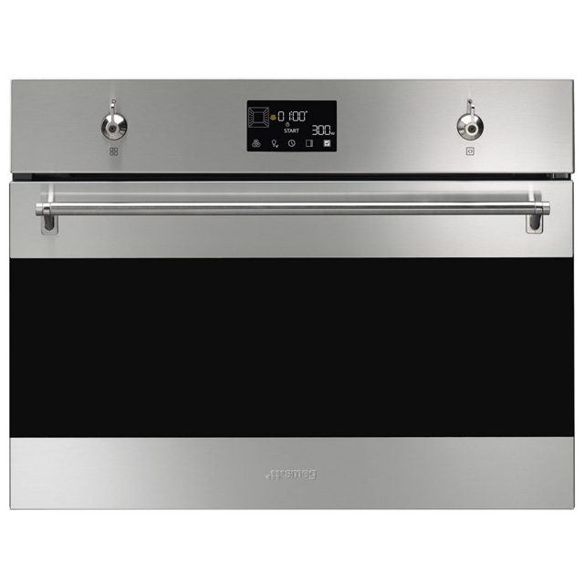 Smeg Classic Combination Microwave Oven For Tall Housing SO4302M1X Stainless Steel