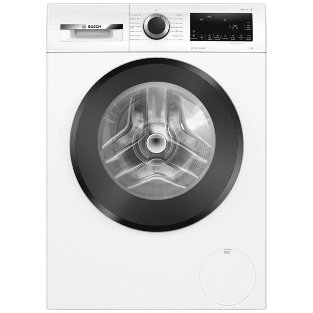 Bosch 9kg Series 6 Washing Machine 1400rpm WGG24400GB White