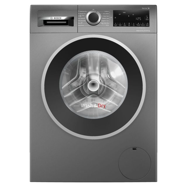 Bosch 10.5kg/6kg Series 6 Washer Dryer WNG254R1GB Graphite