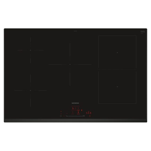 Siemens 80cm IQ-500 CombiZone Induction Hob ED851HWB1E Black