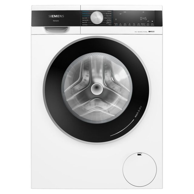 Siemens 10.5kg/6kg IQ-500 i-DOS Washer Dryer WN54G1A1GB White