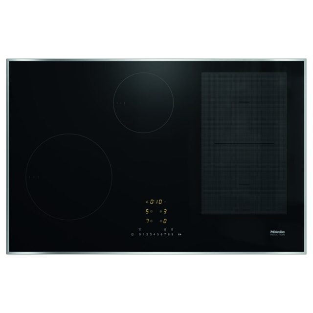 Miele 81cm 4 Zone PowerFlex Induction Hob KM7474FR Stainless Steel