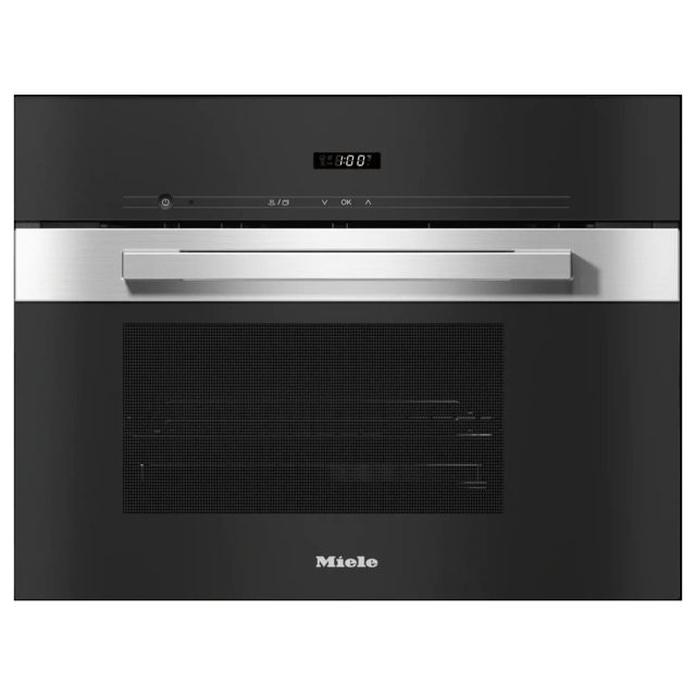 Miele PureLine Built In Compact Steam Oven DG2840 Stainless Steel