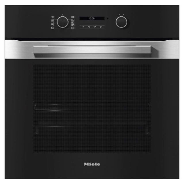 Miele PureLine Built In Single Oven H2861B Stainless Steel