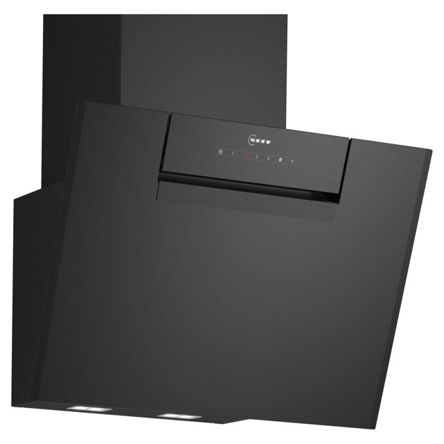 Neff 60cm N50 Angled Chimney Hood D65IFN1S0B Black