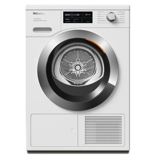 Miele 9kg Heat Pump Condenser Tumble Dryer TEL785WP White