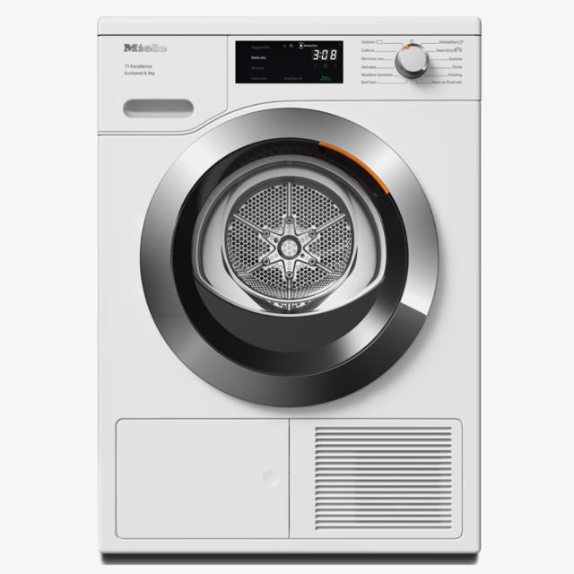 Miele 9kg Heat Pump Condenser Tumble Dryer TEH785WP White