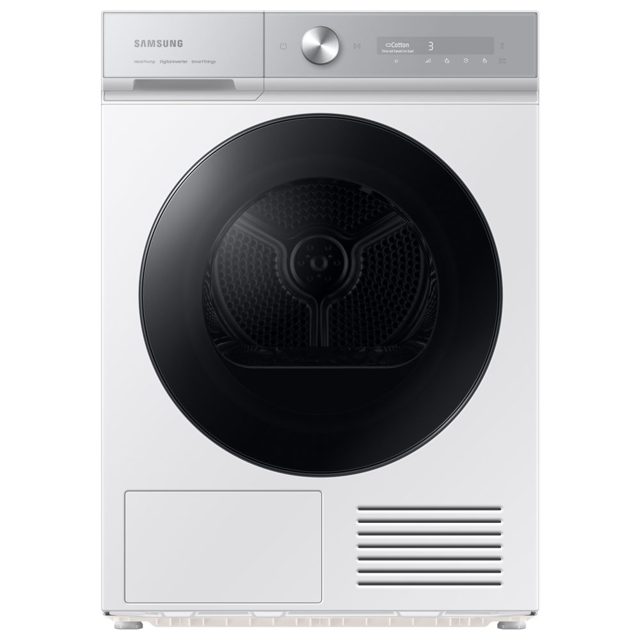 Samsung 9kg Series 8 OptimalDry Heat Pump Condenser Tumble Dryer DV90BB9445GHS1 White