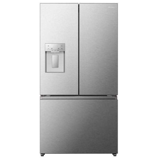 Hisense French Style Fridge Freezer With Ice & Water RF815N4SESE Stainless Steel