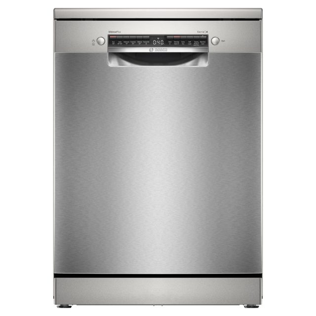 Bosch 60cm Series 4 Freestanding Dishwasher SMS4EKI06G Silver