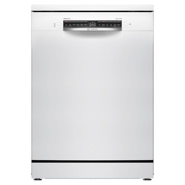 Bosch 60cm Series 4 Freestanding Dishwasher SMS4EKW06G White