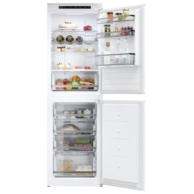 Haier 177cm Integrated 50/50 Frost Free Fridge Freezer HB50T618FMK