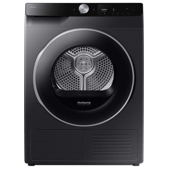 Samsung 9kg Series 7 Heat Pump Condenser Tumble Dryer DV90T6240LB Black
