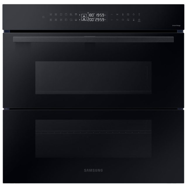 Samsung Series 4 Pyrolytic Dual Cook Flex Multifunction Single Oven NV7B4355VAK/U4 Black