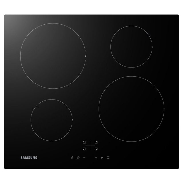 Samsung 60cm 4 Zone Induction Hob NZ64F3NM1AB Black