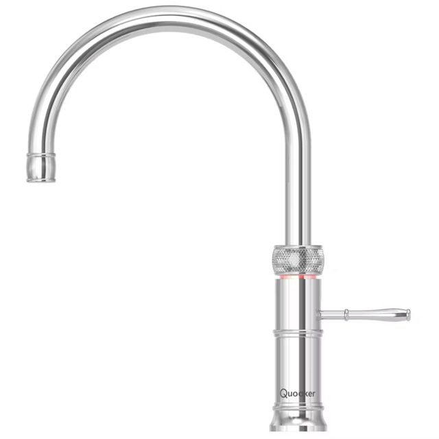 Quooker Combi Classic Fusion Round 3-in-1 Boiling Water Tap COMBI 2.2 CLASSIC FUSION ROUND CHROME CFNRCHR Chrome