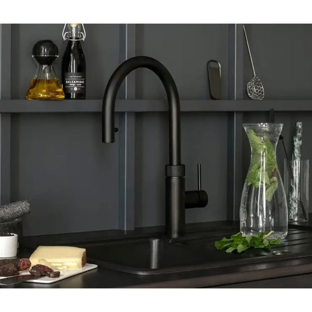 Quooker Flex 3-in-1 Boiling Water Tap PRO3 FLEX BLK FXRBLK Black