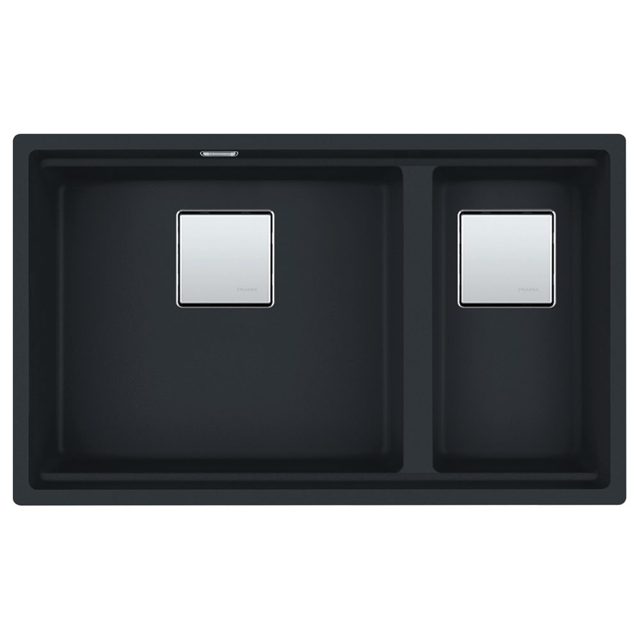 Franke Kubus Fragranite 1.5 Bowl Undermount Sink 125.0630.444 Matte Black