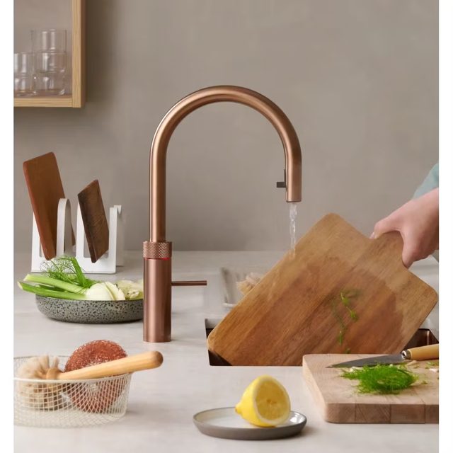 Quooker Flex 3-in-1 Boiling Water Tap PRO3 FLEX RCO FXRRCO Rose Copper