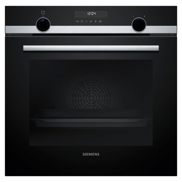 Siemens IQ-500 Pyrolytic Multifunction Single Oven HB578GBS7B Stainless Steel