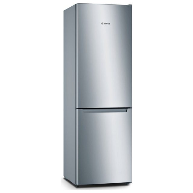 Bosch 60cm Series 2 Frost Free Fridge Freezer KGN33NLEBG Silver